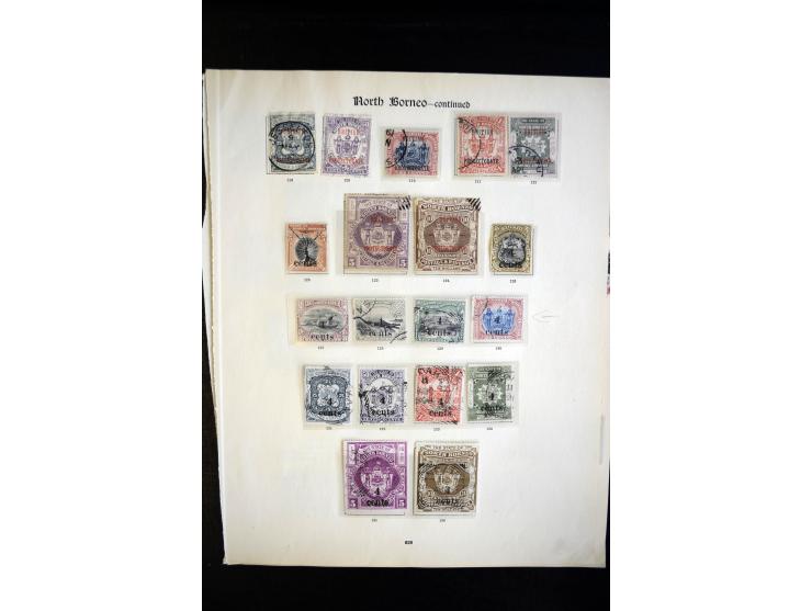 1883/1931, überwiegend gestempelte reichhaltige Sammlung mit besseren Ausgaben, meist Ortsstempel, ex Sammlung "Frankfurt"