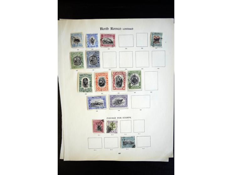 1883/1931, überwiegend gestempelte reichhaltige Sammlung mit besseren Ausgaben, meist Ortsstempel, ex Sammlung "Frankfurt"