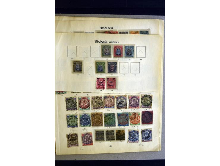 1892/1917, überwiegend gestempelte Sammlung mit vielen guten Werten und Sätzen, einige hohe Werte mit fiskalischer Entwertung