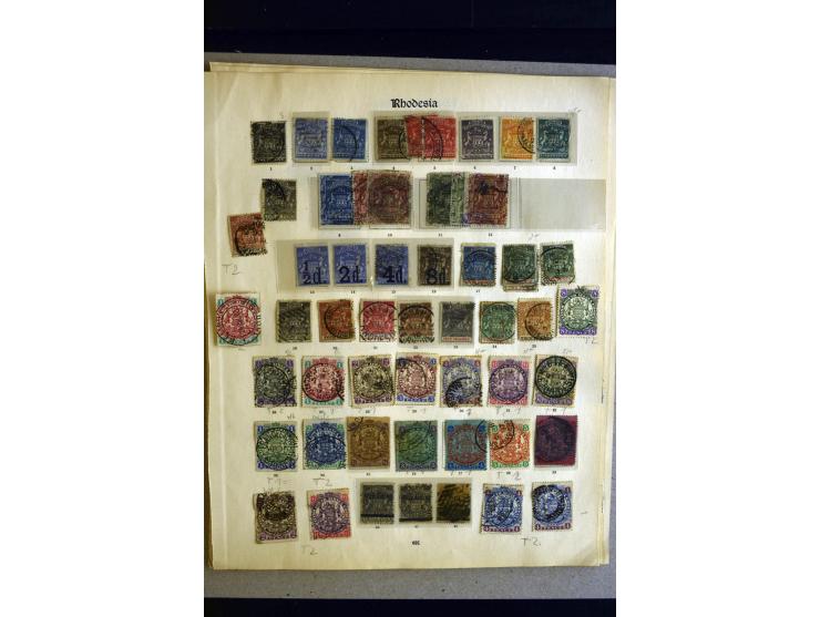 1892/1917, überwiegend gestempelte Sammlung mit vielen guten Werten und Sätzen, einige hohe Werte mit fiskalischer Entwertung