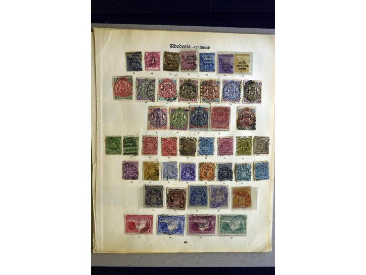 1892/1917, überwiegend gestempelte Sammlung mit vielen guten Werten und Sätzen, einige hohe Werte mit fiskalischer Entwertung