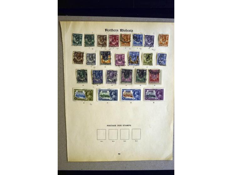 1892/1917, überwiegend gestempelte Sammlung mit vielen guten Werten und Sätzen, einige hohe Werte mit fiskalischer Entwertung