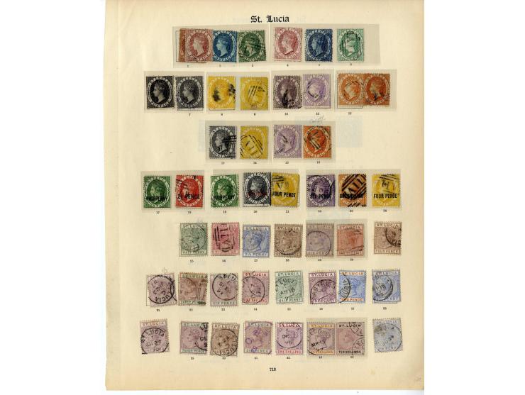 1860/1936, ungebrauchte und gestempelte Sammlung mit guten Ausgaben wie Mi.-Nr. 1-3, Stempelmarken etc., ex Sammlung "Frankfu
