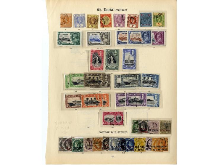 1860/1936, ungebrauchte und gestempelte Sammlung mit guten Ausgaben wie Mi.-Nr. 1-3, Stempelmarken etc., ex Sammlung "Frankfu