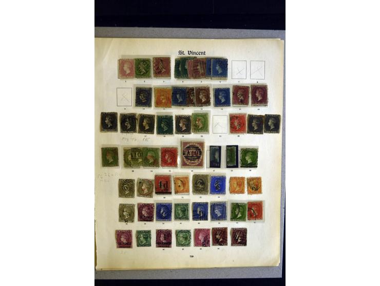 1861/1935, überwiegend gestempelte Sammlung mit vielen guten Werten und Sätzen, ex Sammlung "Frankfurt"