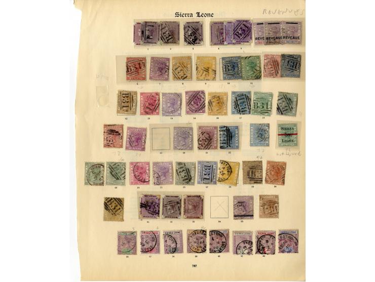 1859/1935, ungebrauchte und gestempelte Sammlung mit vielen guten Werten und Sätzen, ex Sammlung "Frankfurt"