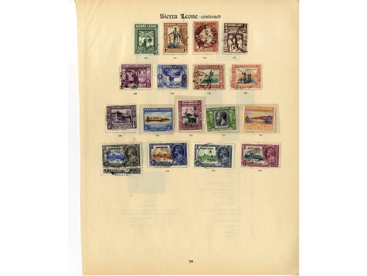 1859/1935, ungebrauchte und gestempelte Sammlung mit vielen guten Werten und Sätzen, ex Sammlung "Frankfurt"