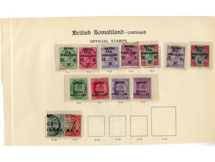 1903/37, gestempelte Sammlung mit guten Sätzen, dazu Dienst teils ungebraucht, ex Sammlung "Frankfurt"