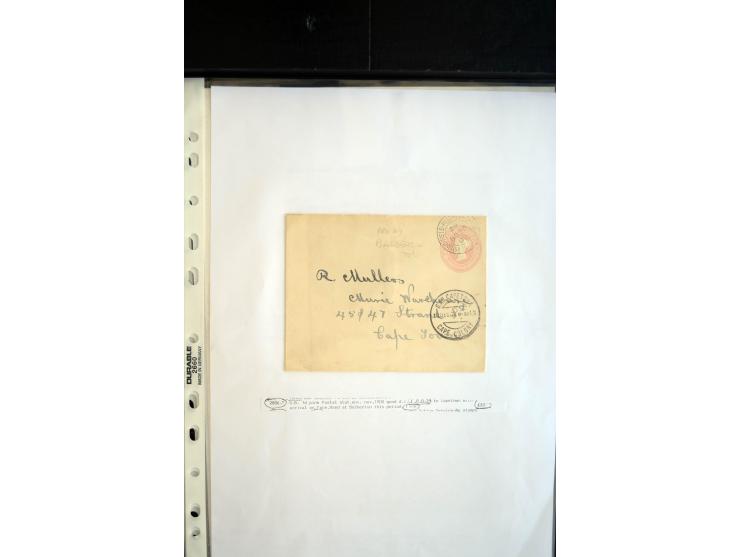 1899/1902, umfangreiche Sammlung von über 150 Briefe und Karten und einigen Marken, dabei Briefe der beiden Armeen, dabei seh