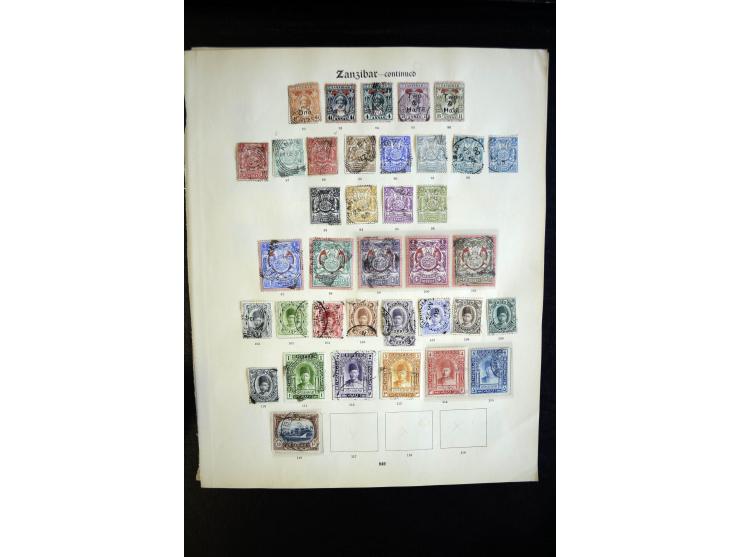 1895/1936, ungebrauchte und gestempelte Sammlung mit guten Werten und Sätzen, ex Sammlung "Frankfurt"