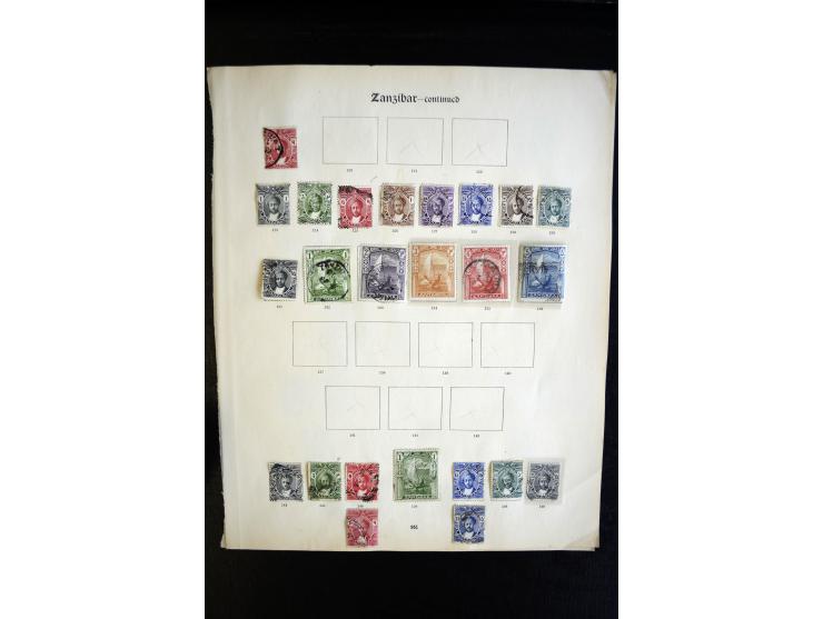 1895/1936, ungebrauchte und gestempelte Sammlung mit guten Werten und Sätzen, ex Sammlung "Frankfurt"