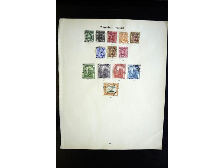 1895/1936, ungebrauchte und gestempelte Sammlung mit guten Werten und Sätzen, ex Sammlung "Frankfurt"