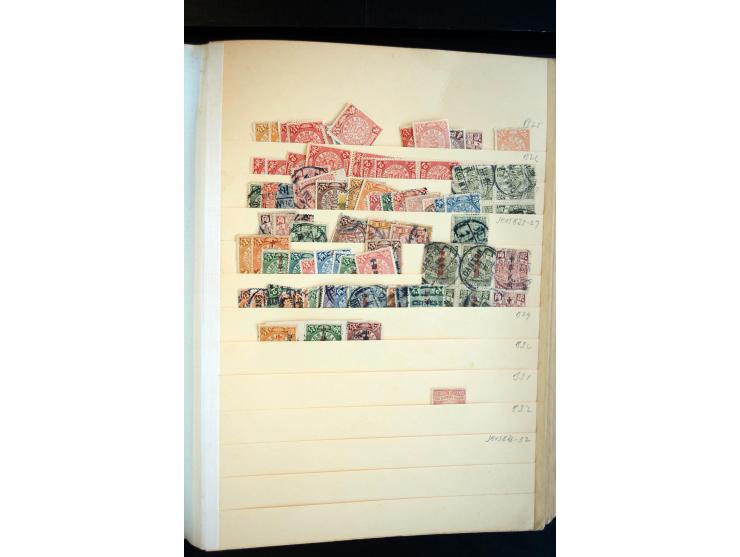 1878/1980, hochinteressanter Bestand ungebrauchter und gestempelter Bestand ab Klassik mit vielen guten Ausgaben, dabei Mi.-N