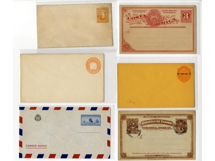 1897/1945, Partie mit 45 Briefen, Karten und Ganzsachen, dabei R-Briefe, Auslandspost und interessante Stempel
