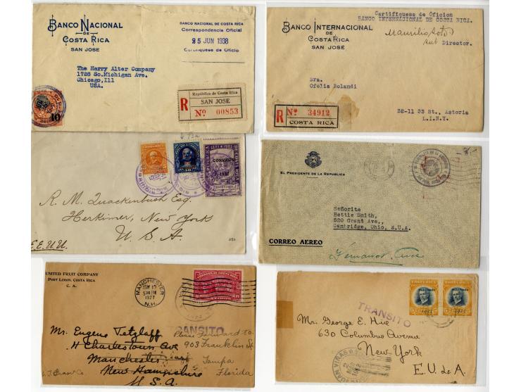 1897/1945, Partie mit 45 Briefen, Karten und Ganzsachen, dabei R-Briefe, Auslandspost und interessante Stempel