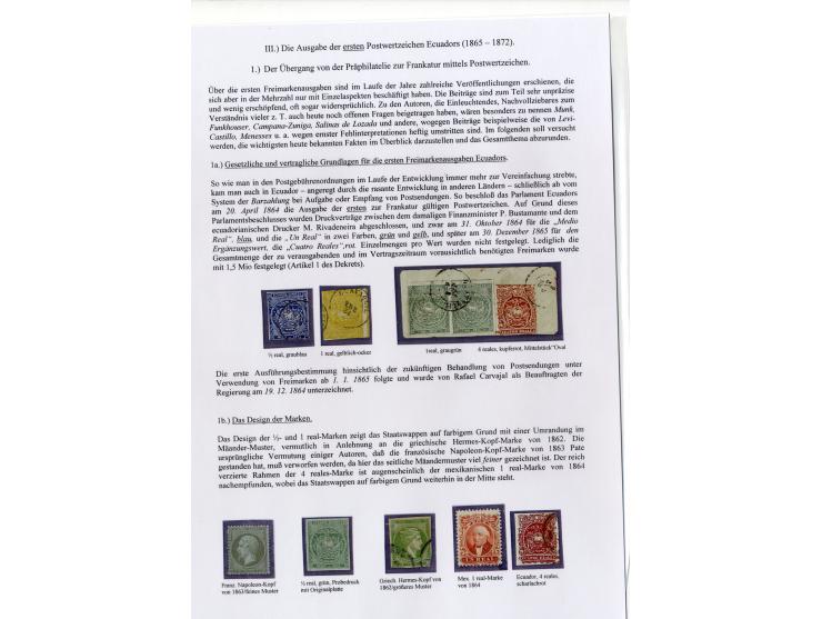 1865/66, sehr interessante Partie von 23 Briefe, Briefteile und Vorderseiten, dabei 1 R. grün im 6er-Streifen und Einzelwert 