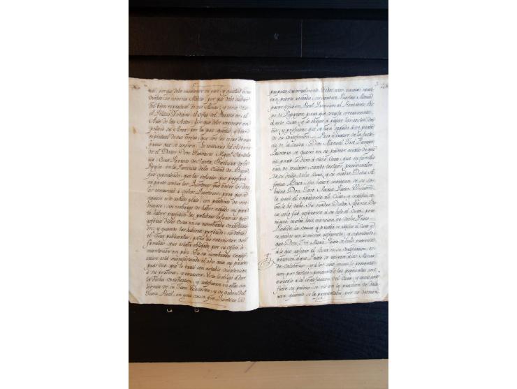 1830/60, sehr interessante und umfangreiche Sammlung mit über 140 Briefe und Vorderseiten, dabei "BOLIVAR FRANCA.",
"AMBATO"