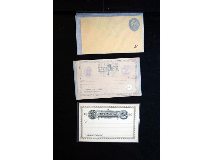 1896/1945, Partie mit ca. 40 Briefen, Karten und Ganzsachen, dabei Auslandspost, Ganzsachen mit Zufrankaturen und interessant