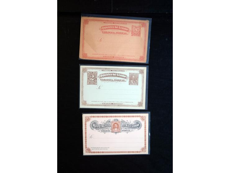 1896/1945, Partie mit ca. 40 Briefen, Karten und Ganzsachen, dabei Auslandspost, Ganzsachen mit Zufrankaturen und interessant