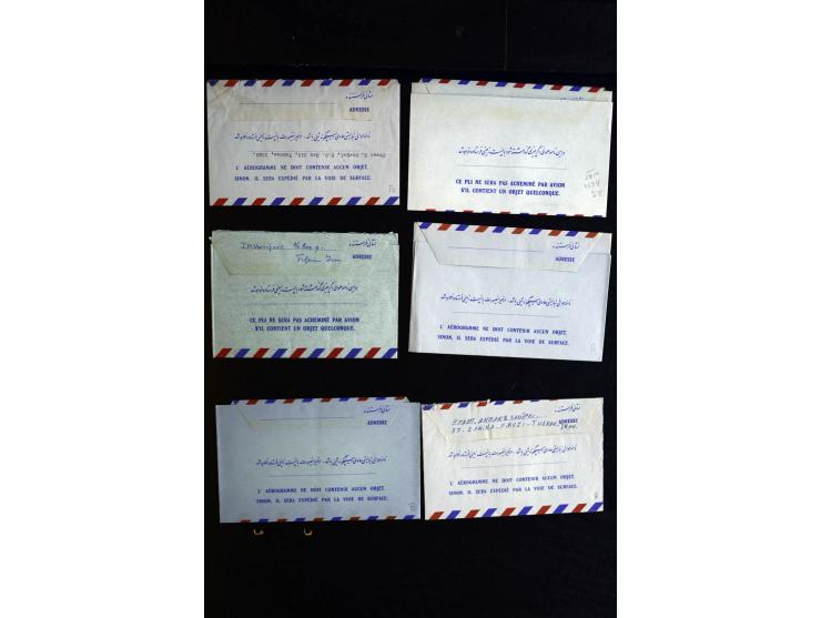 1880/1950 (ca.), etwa 30 bessere Briefe sowie diverse Marken und Briefstücke, dabei britische und türkische Post, Zensur, bes