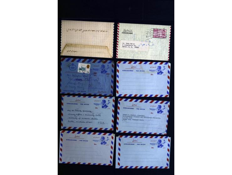 1880/1950 (ca.), etwa 30 bessere Briefe sowie diverse Marken und Briefstücke, dabei britische und türkische Post, Zensur, bes