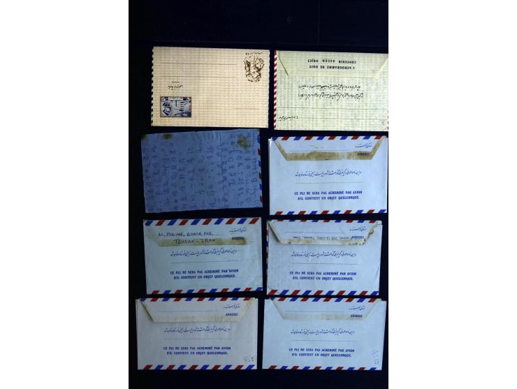 1880/1950 (ca.), etwa 30 bessere Briefe sowie diverse Marken und Briefstücke, dabei britische und türkische Post, Zensur, bes