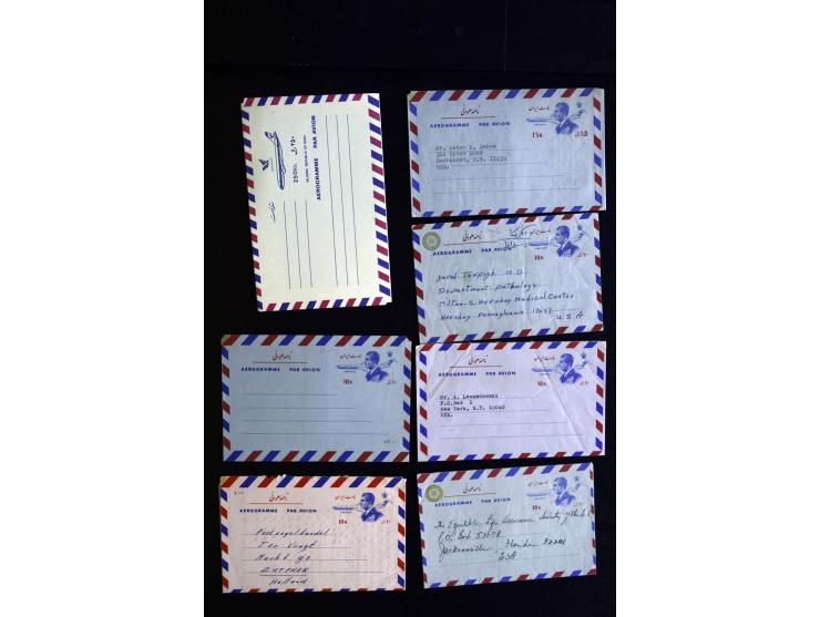 1880/1950 (ca.), etwa 30 bessere Briefe sowie diverse Marken und Briefstücke, dabei britische und türkische Post, Zensur, bes