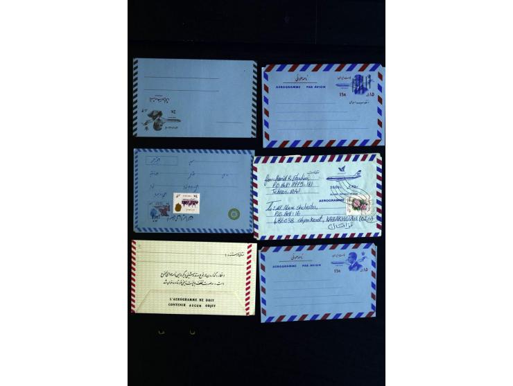 1880/1950 (ca.), etwa 30 bessere Briefe sowie diverse Marken und Briefstücke, dabei britische und türkische Post, Zensur, bes