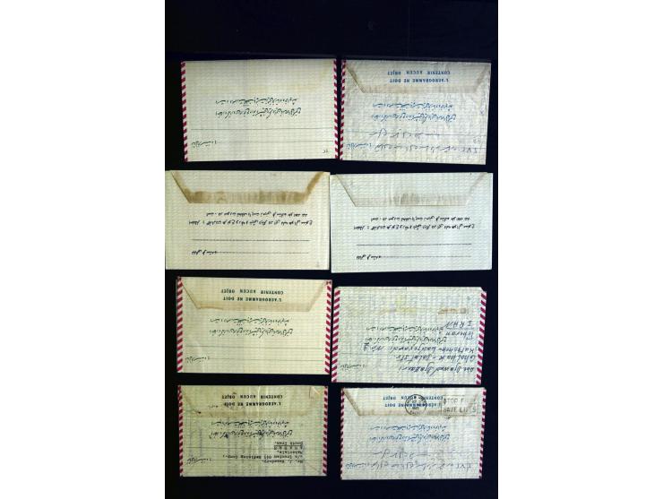 1880/1950 (ca.), etwa 30 bessere Briefe sowie diverse Marken und Briefstücke, dabei britische und türkische Post, Zensur, bes