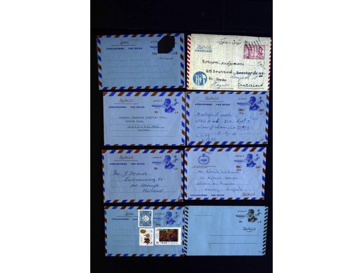 1880/1950 (ca.), etwa 30 bessere Briefe sowie diverse Marken und Briefstücke, dabei britische und türkische Post, Zensur, bes