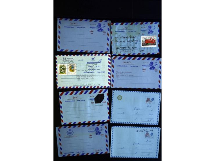 1880/1950 (ca.), etwa 30 bessere Briefe sowie diverse Marken und Briefstücke, dabei britische und türkische Post, Zensur, bes