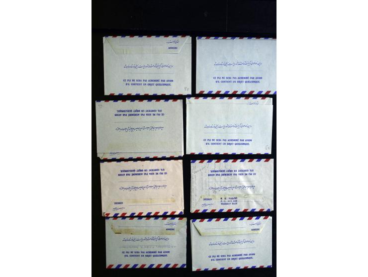 1880/1950 (ca.), etwa 30 bessere Briefe sowie diverse Marken und Briefstücke, dabei britische und türkische Post, Zensur, bes
