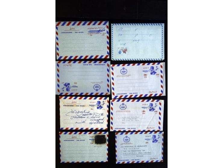 1880/1950 (ca.), etwa 30 bessere Briefe sowie diverse Marken und Briefstücke, dabei britische und türkische Post, Zensur, bes