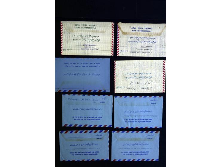1880/1950 (ca.), etwa 30 bessere Briefe sowie diverse Marken und Briefstücke, dabei britische und türkische Post, Zensur, bes