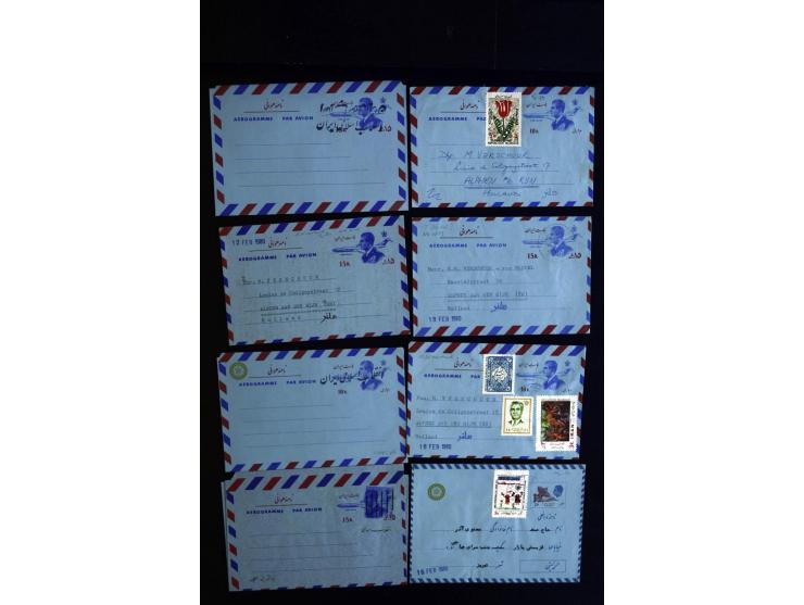 1880/1950 (ca.), etwa 30 bessere Briefe sowie diverse Marken und Briefstücke, dabei britische und türkische Post, Zensur, bes