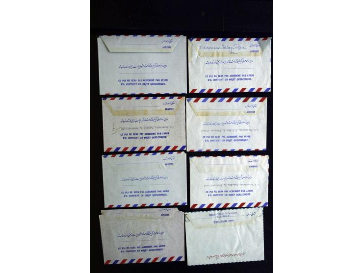 1880/1950 (ca.), etwa 30 bessere Briefe sowie diverse Marken und Briefstücke, dabei britische und türkische Post, Zensur, bes
