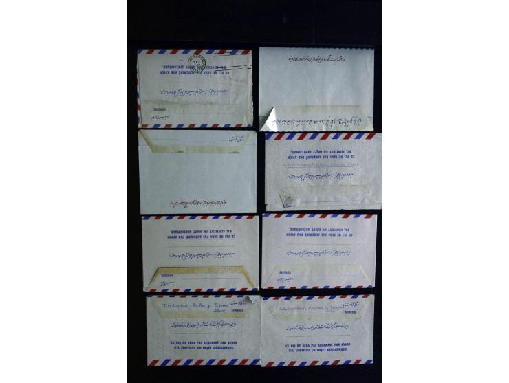 1880/1950 (ca.), etwa 30 bessere Briefe sowie diverse Marken und Briefstücke, dabei britische und türkische Post, Zensur, bes