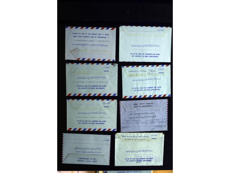 1880/1950 (ca.), etwa 30 bessere Briefe sowie diverse Marken und Briefstücke, dabei britische und türkische Post, Zensur, bes