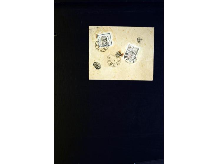1902, Lokalausgabe von Meched, Vergleichsmaterial mit Fälschungen und Neudrucken, etc.