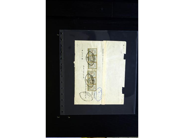 1879/1940 (ca.), über 200 Briefe und Karten mit vielen besseren und teils seltenen Frankaturen, zensuren, etc., einige mit At