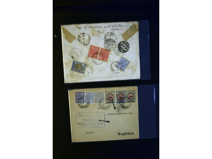 1900/74 (ca.), über 40 Briefe, Karten und Ganzsachen mit interessanten Stücken