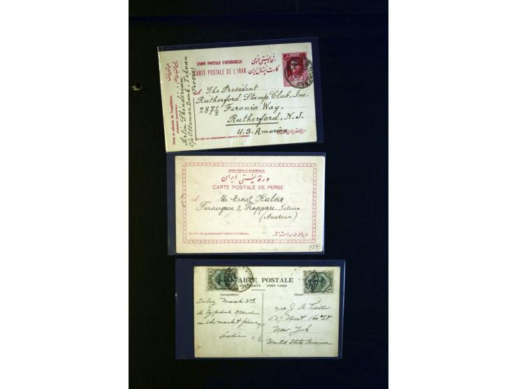 1900/74 (ca.), über 40 Briefe, Karten und Ganzsachen mit interessanten Stücken