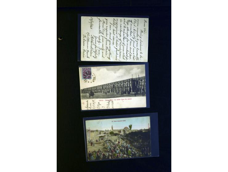 1900/74 (ca.), über 40 Briefe, Karten und Ganzsachen mit interessanten Stücken