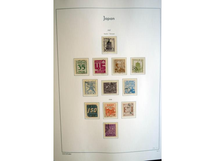 1945/89, doppelt, postfrisch und gestempelte zusammengetragene Sammlung in 4 Leuchtturm-Klemmbindern, dabei alle Sondermarken