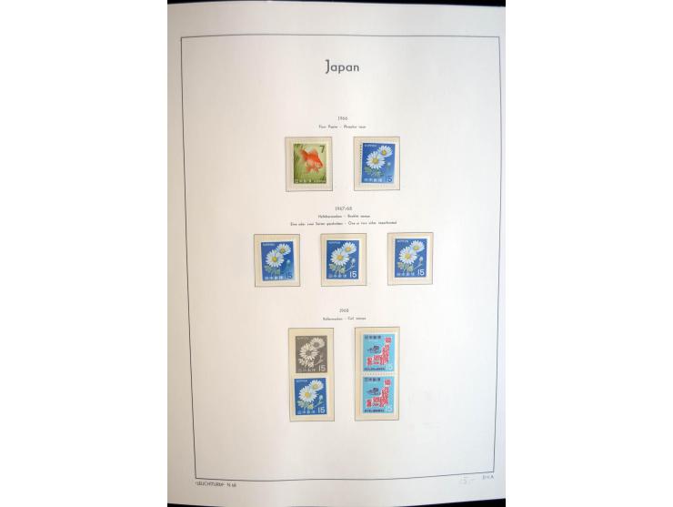 1945/89, doppelt, postfrisch und gestempelte zusammengetragene Sammlung in 4 Leuchtturm-Klemmbindern, dabei alle Sondermarken