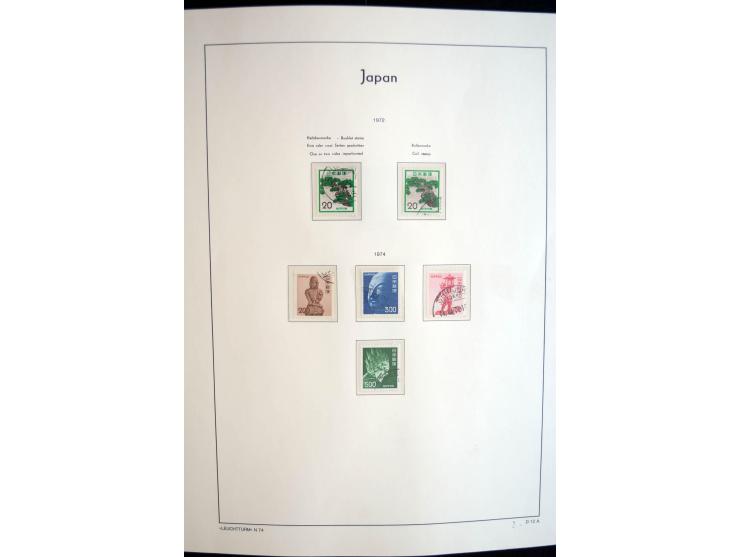 1945/89, doppelt, postfrisch und gestempelte zusammengetragene Sammlung in 4 Leuchtturm-Klemmbindern, dabei alle Sondermarken