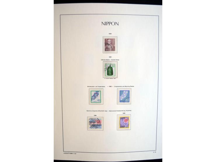 1945/89, doppelt, postfrisch und gestempelte zusammengetragene Sammlung in 4 Leuchtturm-Klemmbindern, dabei alle Sondermarken