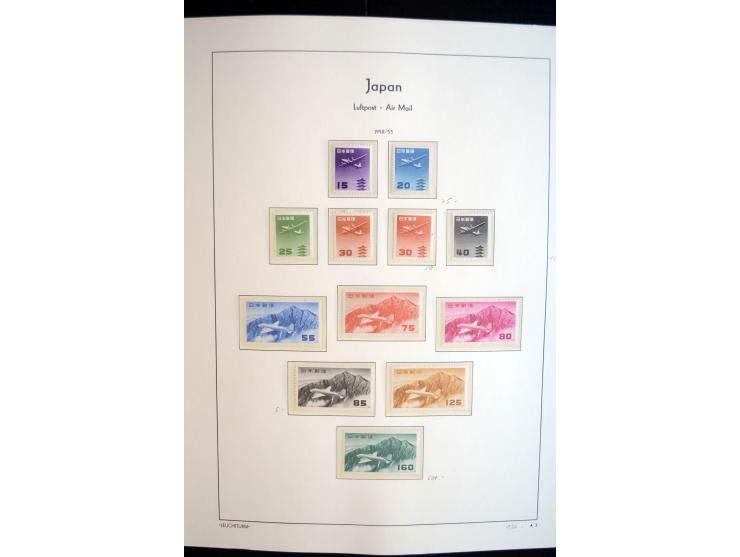 1945/89, doppelt, postfrisch und gestempelte zusammengetragene Sammlung in 4 Leuchtturm-Klemmbindern, dabei alle Sondermarken