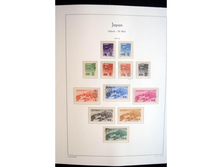 1945/89, doppelt, postfrisch und gestempelte zusammengetragene Sammlung in 4 Leuchtturm-Klemmbindern, dabei alle Sondermarken