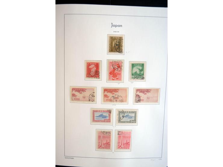 1945/89, doppelt, postfrisch und gestempelte zusammengetragene Sammlung in 4 Leuchtturm-Klemmbindern, dabei alle Sondermarken